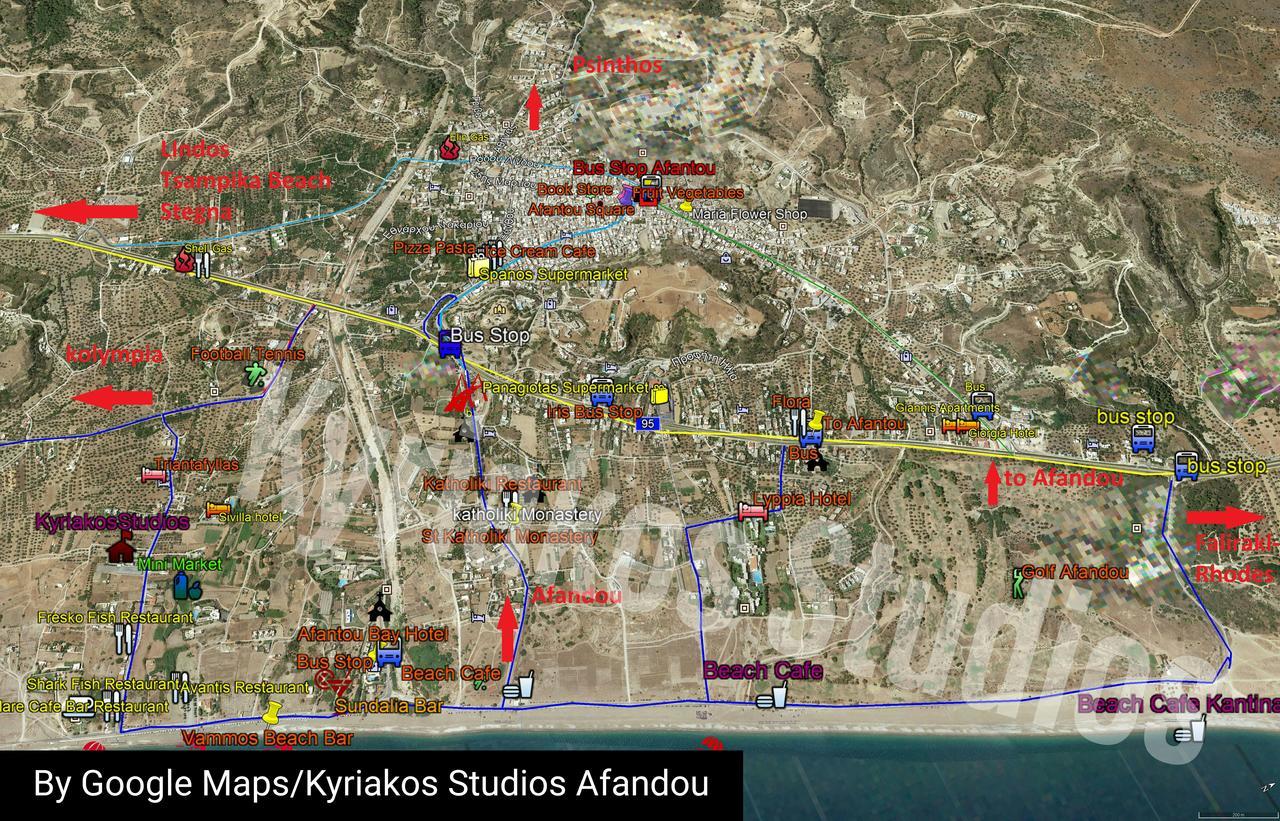 Kyriakos Studios Afándu Kültér fotó